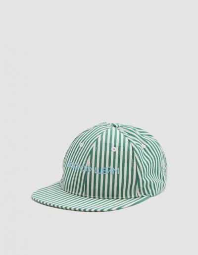 Walk Of Shame Cyrillic Cap In White + Green