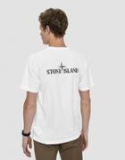 Stone Island Stone Island Logo Tee In White