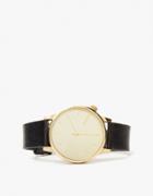 Komono Winston Mirror In Gold/navy