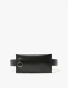 Off-white Single Pouch Hip Belt Bag In Black