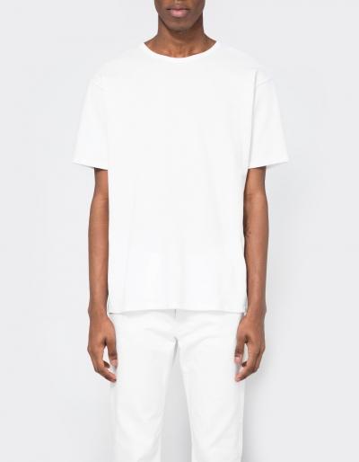 Acne Studios Niagara Pique Tee In Chalk White