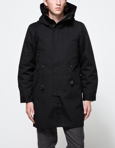 La Panoplie Long Laminated Parka