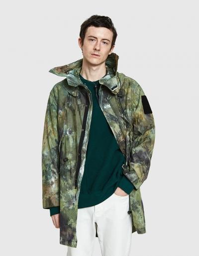 Brain Dead No Ghost Shell Parka In Fungus Camo