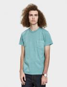 Velva Sheen Pigment S/s Pocket Tee In Haze
