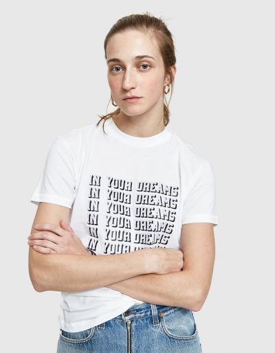 Ganni Harway T-shirt In Your Dreams