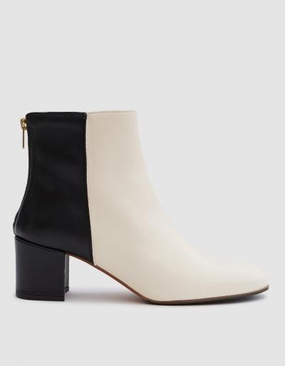 Atp Atelier Mei Boot In Pearl/black