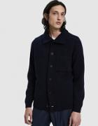 A Kind Of Guise Jiri Knit Jacket In Navy