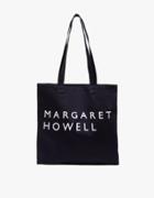 Mhl Logo Bag Cotton Drill In Navy