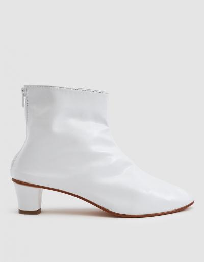 Martiniano High Leone Boot In White