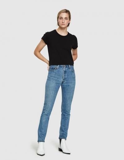 Re/done 1950's Boxy Crop Tee