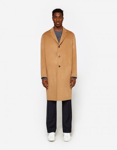 Acne Studios Chad Coat In Camel Beige