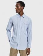 Comme Des Gar Ons Shirt Forever Button Up Shirt In Multi Blue