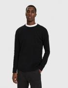 Wings+horns L/s Thermal In Black