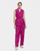 Da/da Diane Ducasse Straight Trousers In Fuchsia