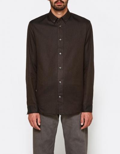 Maison Margiela Flannel Twill Button Down