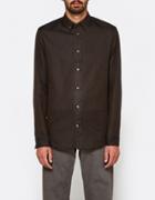 Maison Margiela Flannel Twill Button Down