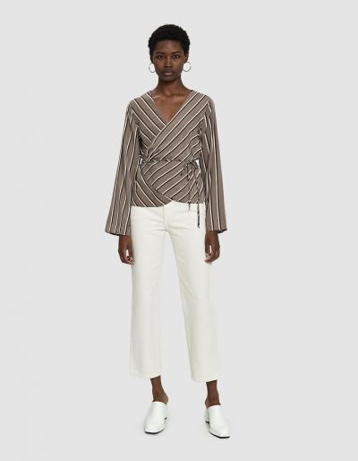 Stelen Georga Wrap Blouse In