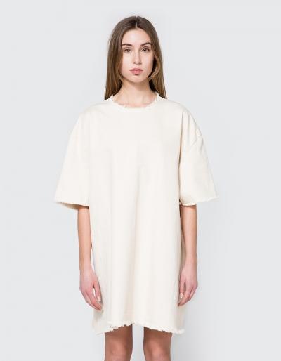 Ashley Rowe Short Dress In Cream