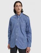 Junya Watanabe Man Twill Check Flannel Button Down