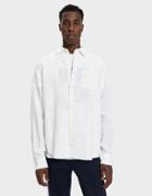 Norse Projects Osvald Textured Cotton Shirt In Kit White