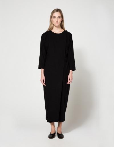 Black Crane Folding Jumper In Black