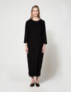 Black Crane Folding Jumper In Black