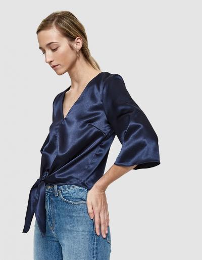 Stelen Zoe Blouse In Navy