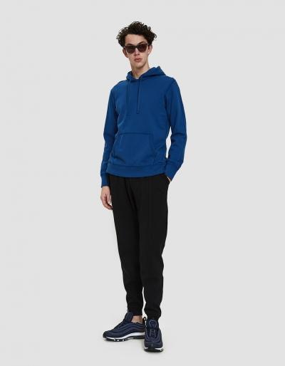 Reigning Champ Pullover Terry Hoodie In Court Blue