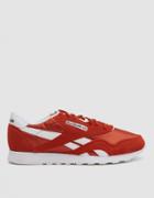 Reebok Cl Nylon In Burnt Amber/white