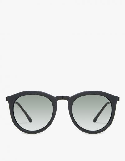 Le Specs No Smirking In Black/black