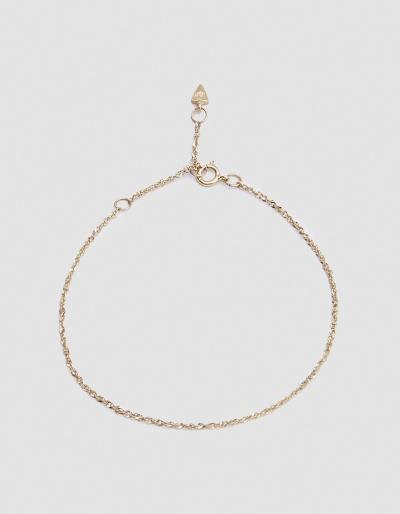 Loren Stewart Glitter Chain Bracelet