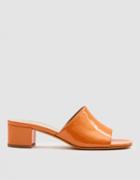 Maryam Nassir Zadeh Sophie Patent Slide In Orange