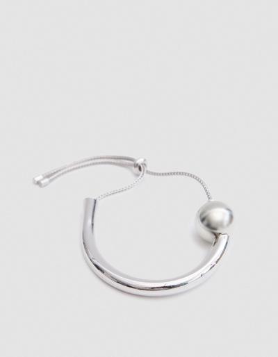 Maslo Jewelry Tipping Point Bracelet In