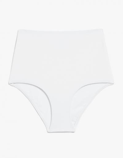 Matteau Swim High Waist Brief In Chalk