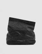 Simon Miller Lunch Bag Leather Clutch In Black