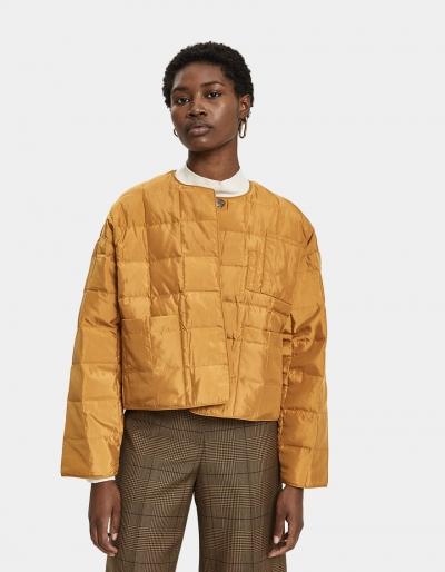 Paloma Wool Mateo Quilted  Jacket In Cinnamon