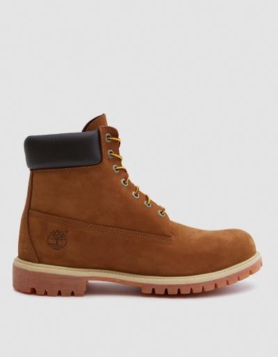 Timberland 6 In. Premium Boot In Rust Nubuck