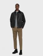 Engineered Garments Barbour Graham Wax Jacket In Black