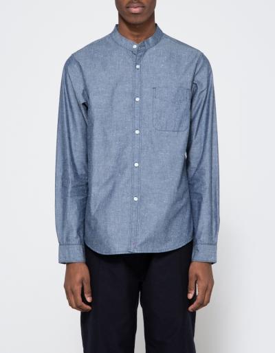 La Panoplie Chambray Band Collar