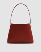 Mansur Gavriel Small Hobo Bag In Brandy/avion