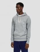 Saturdays Nyc Ditch Miller Standard Embroidered Hoodie In Ash Heather