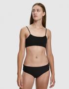 Farrow Gracelynn Smocked Bikini In Black