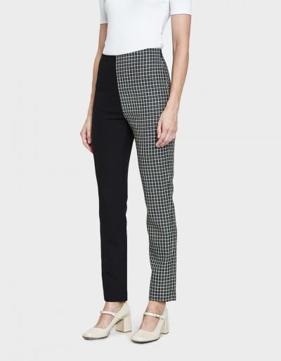 Maryam Nassir Zadeh Dorsa Slim Trousers In Plaid