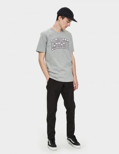 Carhartt Wip S/s Division T-shirt In Grey Heather