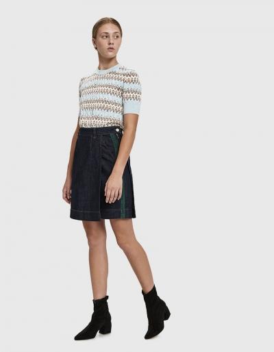 Carven Denim Wrap