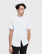 Norse Projects Theo Oxford Ss Shirt In Pale Blue
