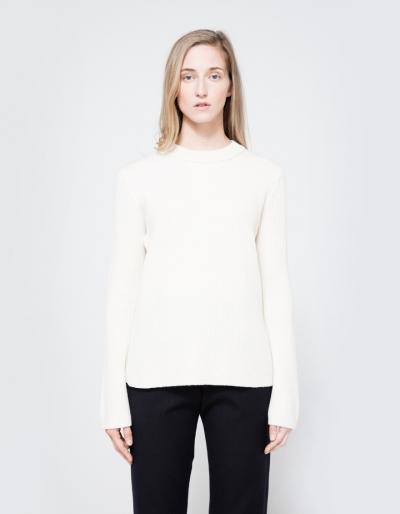 Just Female True Knit In Off White