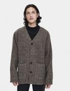 Our Legacy Cardigan Sweater In Alpaca Blanket Brown