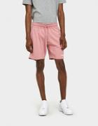 Aim  Leon Dore Logo Camper Shorts In Dusty Pink
