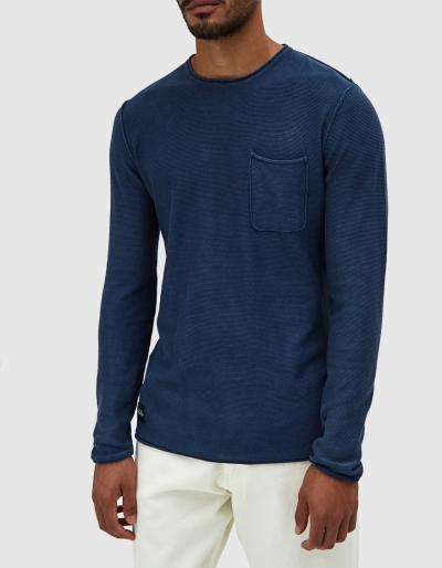 Native Youth Lewes Knit In Navy
